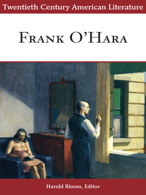 cover image of Frank O'Hara